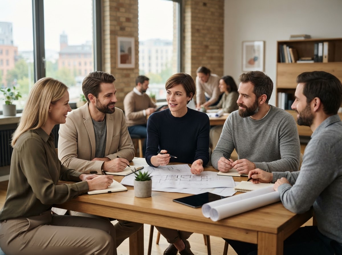 Luravi Zenom Analystinnen und Analysten bei der Auswertung von Marktdaten